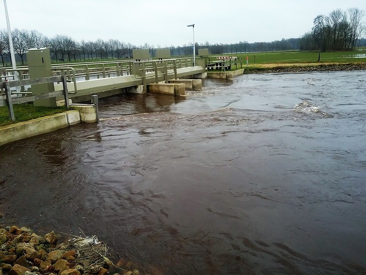 Het wassende water is nu het zakkende water - Foto: Eigen geleverde foto