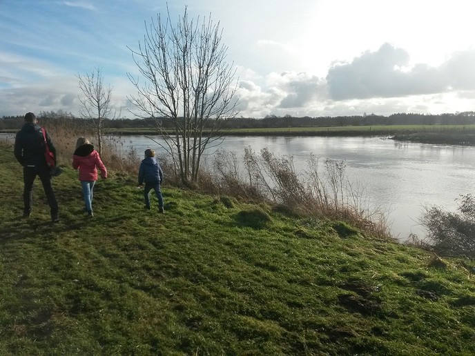 Het was vandaag heerlijk wandelweer - Foto: Eigen geleverde foto