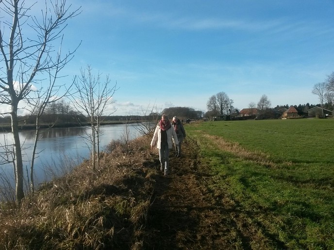 Het was vandaag heerlijk wandelweer - Foto: Eigen geleverde foto