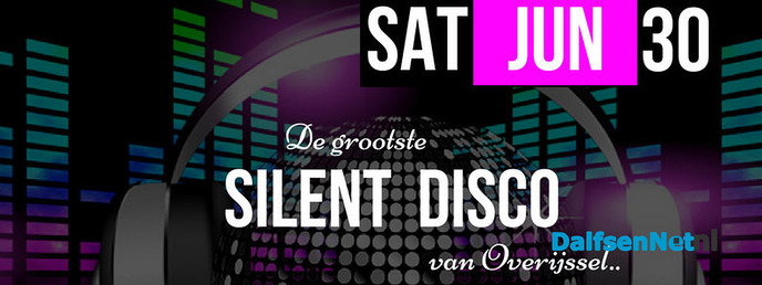 De Grootste Silent Disco van Overijssel in Dalfsen! - Foto: Ingezonden foto