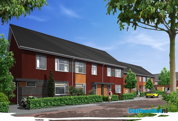 Aanleg nieuwe straat ‘Kloostertuin’ Lemelerveld - Foto: Ingezonden foto