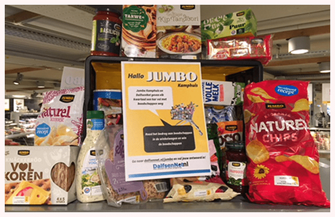 Is de krat met boodschappen dit keer voor jou?