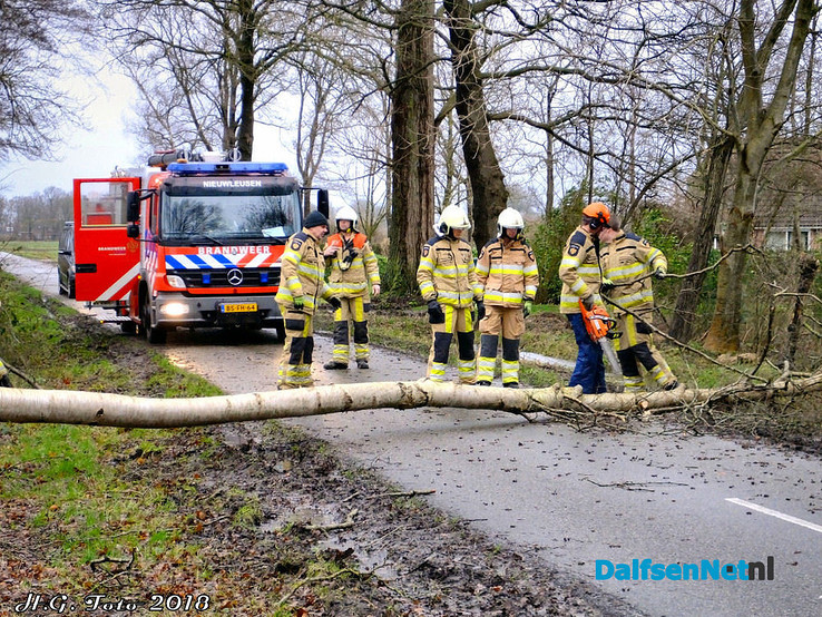 Storm veroorzaakt ongemak - Foto: H.G. Foto