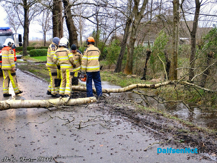 Storm veroorzaakt ongemak - Foto: H.G. Foto