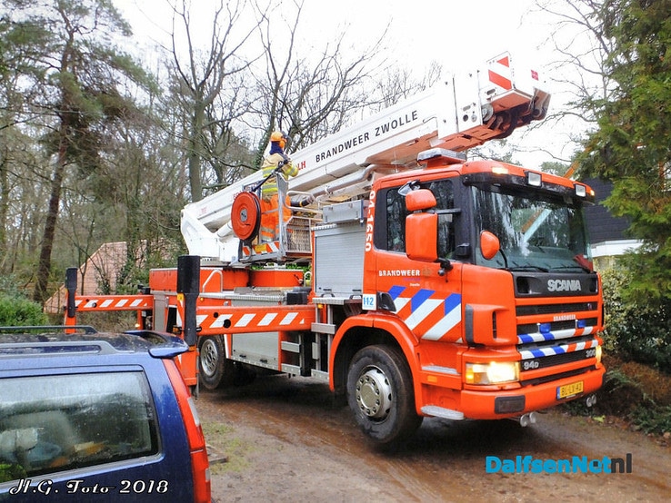 Storm veroorzaakt ongemak - Foto: H.G. Foto