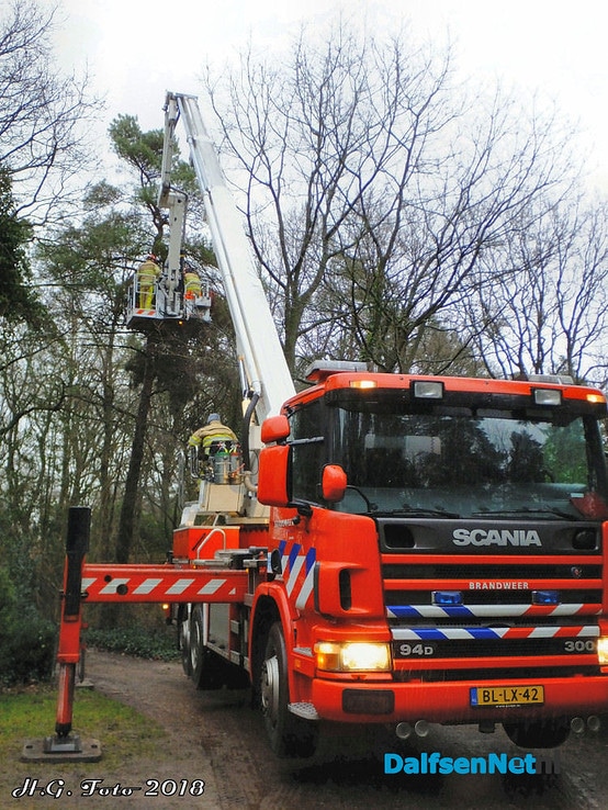 Storm veroorzaakt ongemak - Foto: H.G. Foto