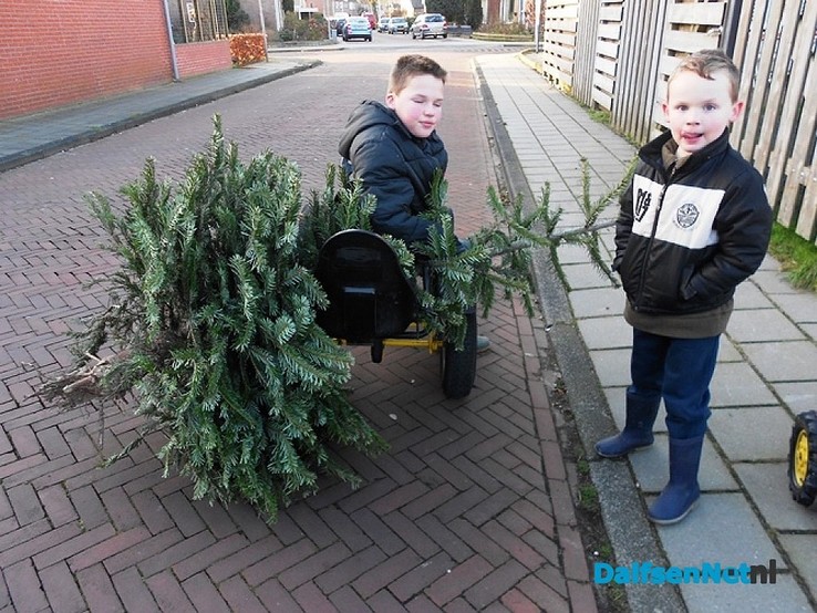 Kerstboom inleveren levert zakcentje op