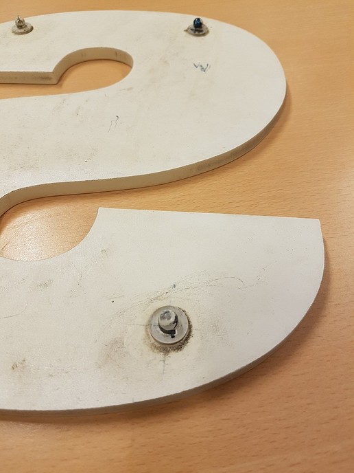 De letter S - Foto: Politie Vechtdal