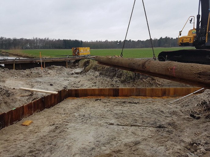 Vispassage met natuurlijke materialen - Foto: Eigen geleverde foto