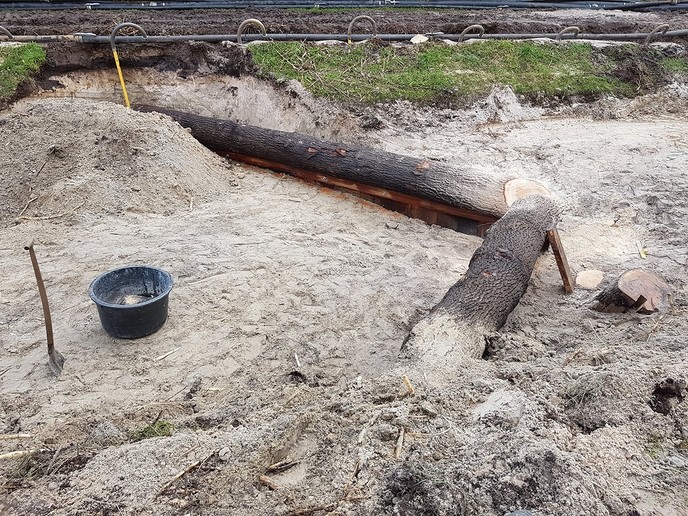 Vispassage met natuurlijke materialen - Foto: Eigen geleverde foto