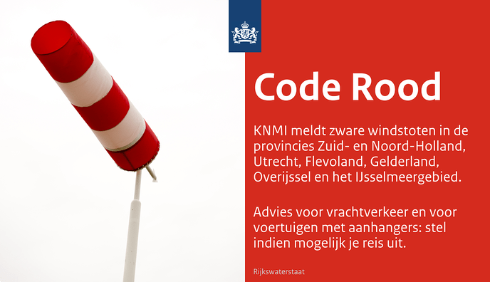 Kijk hier naar beelden op de weg