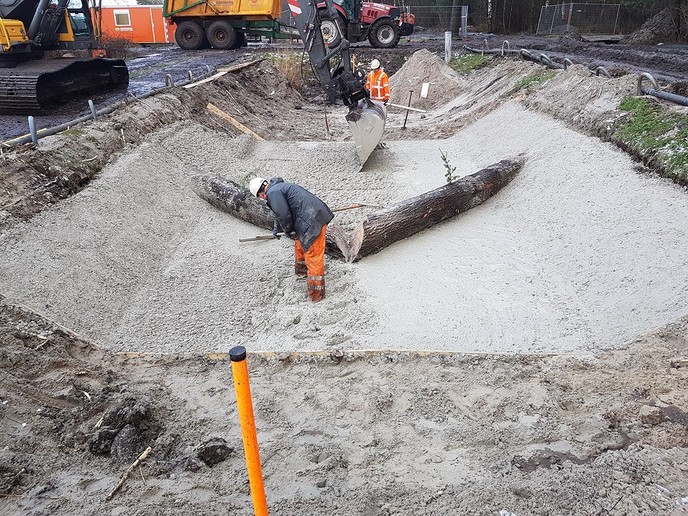 Boomstam-vispassage Marswetering - Foto: Eigen geleverde foto