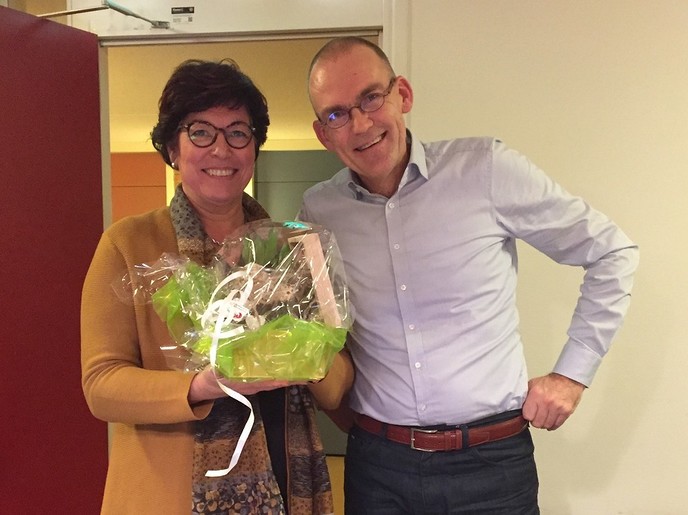 Inge Batterink neemt afscheid - Foto: Eigen geleverde foto