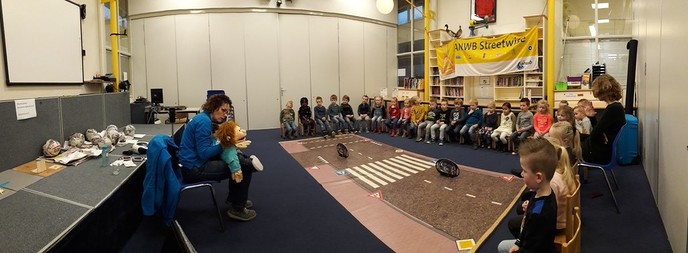 ANWB Streetwise bij basisschool KBS de Polhaar - Foto: Eigen geleverde foto
