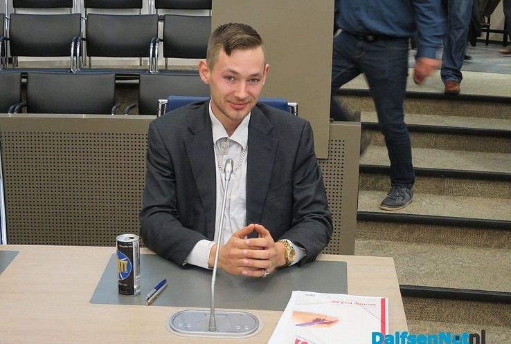 Lijsttrekker Libertarische Partij hoopt op steun - Foto: Wim