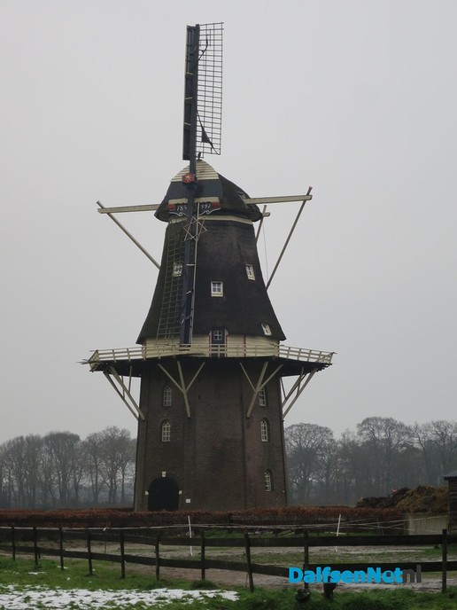 De Vilsterse mölle op de Mölnesch te Vilsteren - Foto: Wim