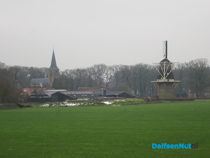 De Vilsterse mölle op de Mölnesch te Vilsteren - Foto: Wim