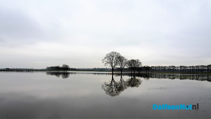 Waterschap druk bezig met hoogwater - Foto: Johan Bokma
