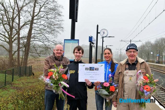 Uitreiking gift Station Loop - Foto: Johan Bokma