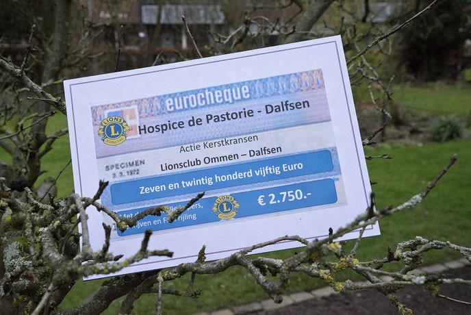Weer mooi bedrag voor Hospice - Foto: Geert Bistervels