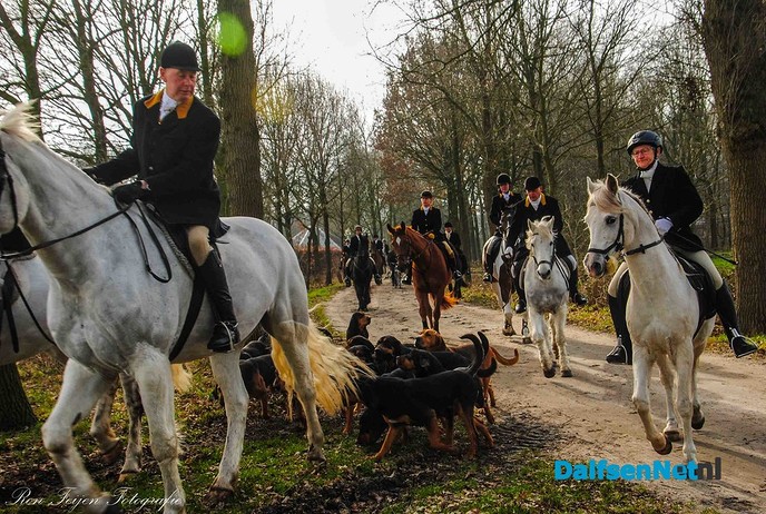Slipjacht door de Vilsterse bossen - Foto: Ingezonden foto