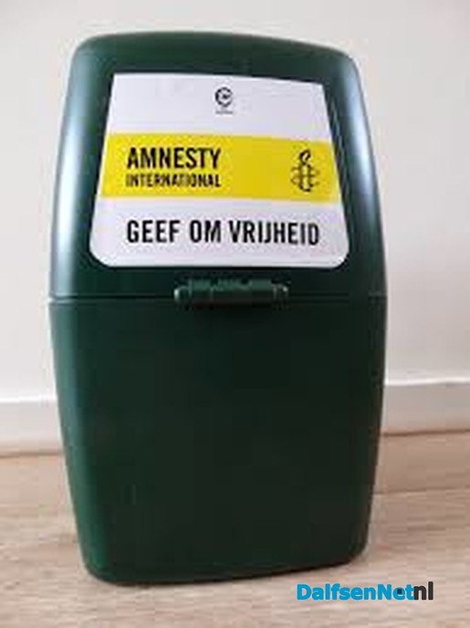 Amnesty Dalfsen opent collecte-campagne - Foto: Ingezonden foto