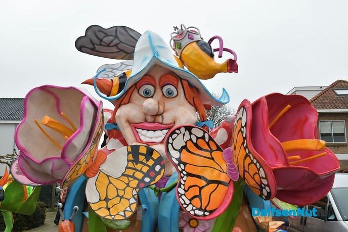 Grote optocht in Lemelerveld - Foto: Johan Bokma