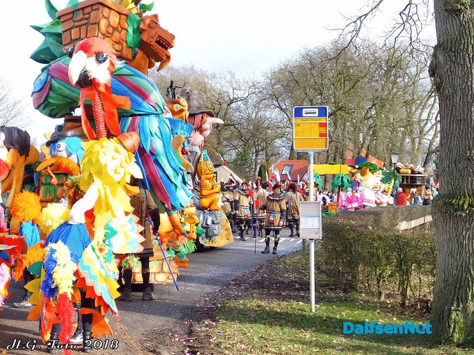 Carnaval optocht in Vilsteren was weer top! (foto update) - Foto: H.G. Foto