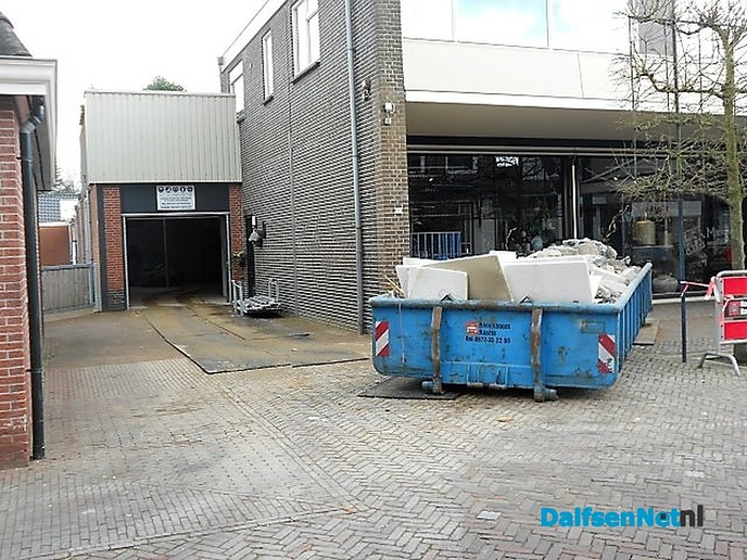 Dat moet straks allemaal winkelruimte worden