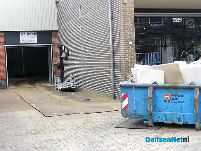 Dat moet straks allemaal winkelruimte worden
