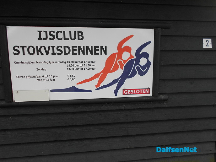 IJsbaan kan nog niet open