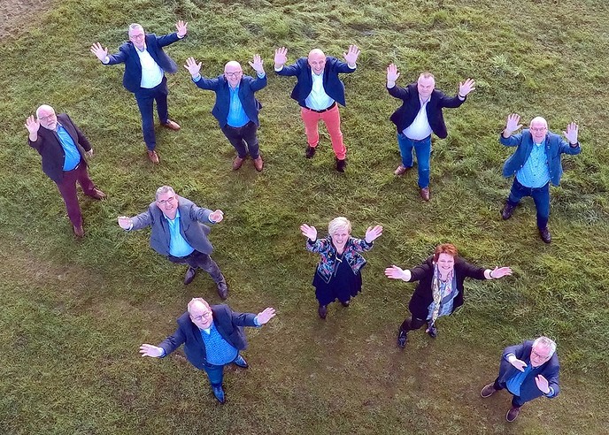 Gemeentebelangen in de lucht! - Foto: Eigen geleverde foto