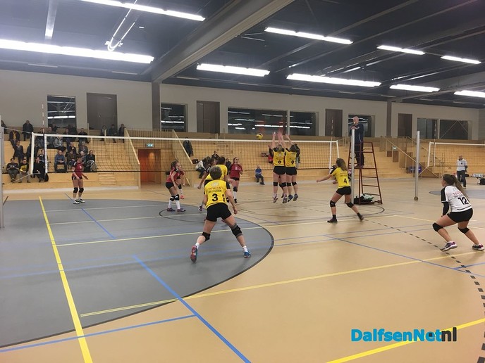 Dalvo Dames 1 nog steeds aan kop! - Foto: Ingezonden foto