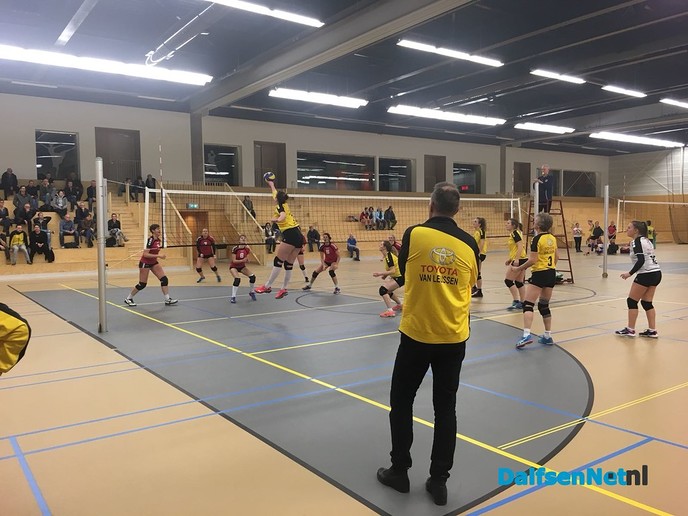 Dalvo Dames 1 nog steeds aan kop! - Foto: Ingezonden foto