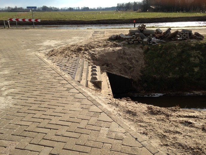 Hier moet je niet naar beneden kukelen - Foto: Eigen geleverde foto