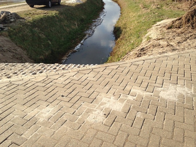 Hier moet je niet naar beneden kukelen - Foto: Eigen geleverde foto