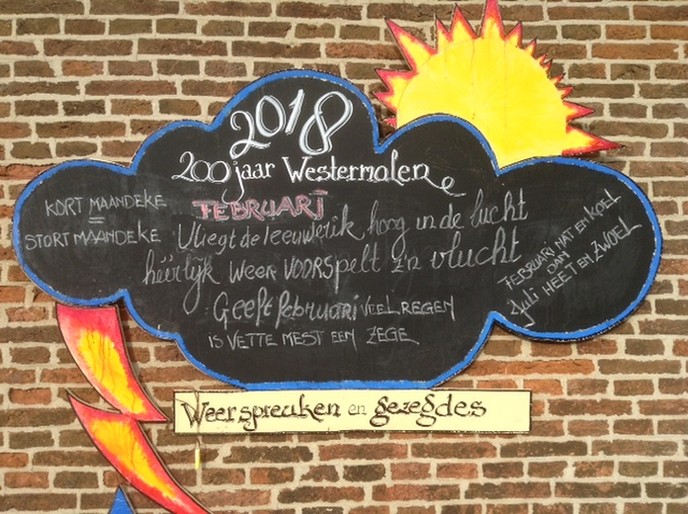 ” 200 jaar Westermolen “
