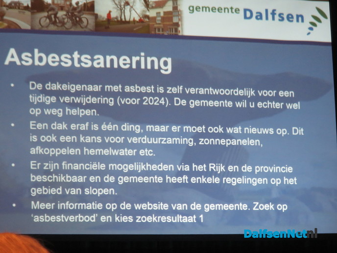 Plaatselijk belang Oudleusen en bezoek college - Foto: Wim