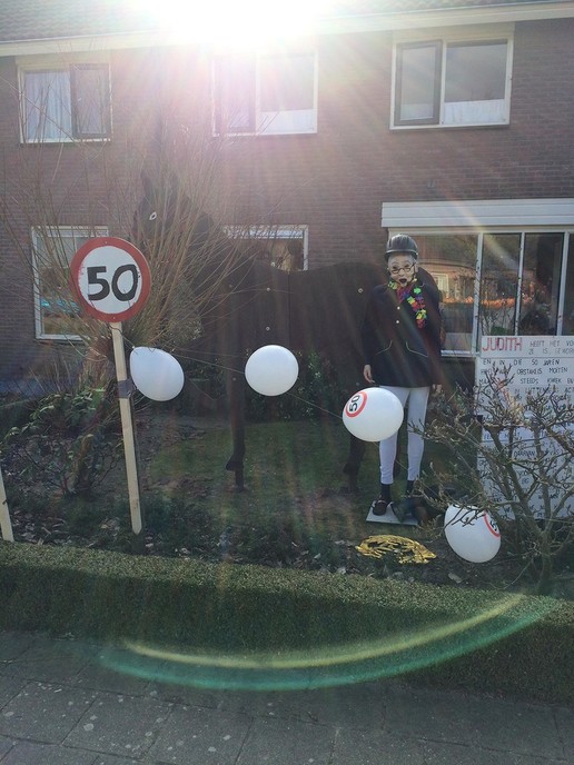 Judith Roelofs is nog maar 50! - Foto: Eigen geleverde foto