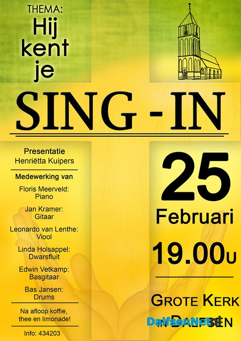 Sing-in Grote Kerk Dalfsen - Foto: Ingezonden foto