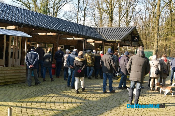 Prima wandelweer tijdens de Marie Kievitsbosch wandeltocht - Foto: Johan Bokma