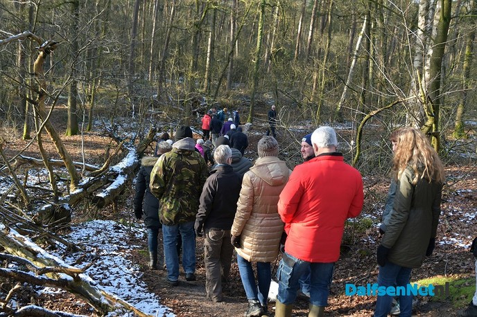 Prima wandelweer tijdens de Marie Kievitsbosch wandeltocht - Foto: Johan Bokma