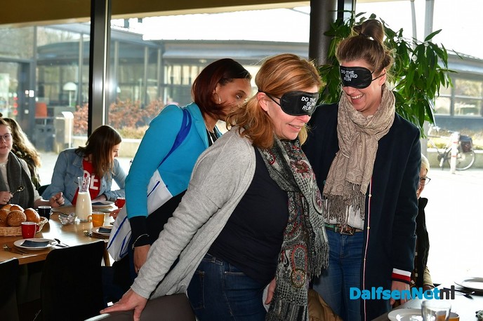 Blinde lunch in de Trefkoele+ - Foto: Johan Bokma