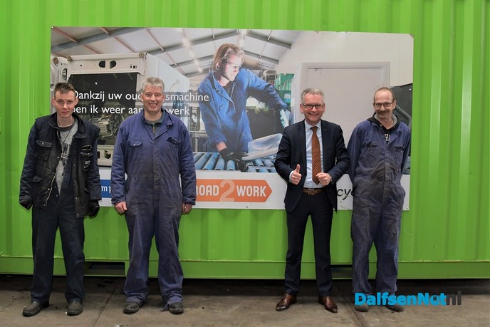 Zeven mensen met succes naar betaald werk - Foto: Johan Bokma