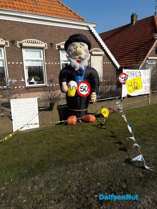 Hoera Abraham is gearriveerd!! - Foto: Ingezonden foto