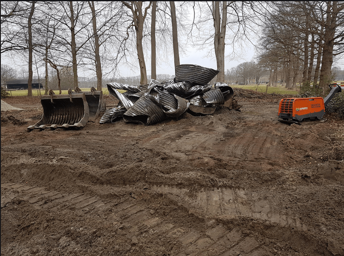 Strakke planning bij werk aan de Marswetering - Foto: Eigen geleverde foto