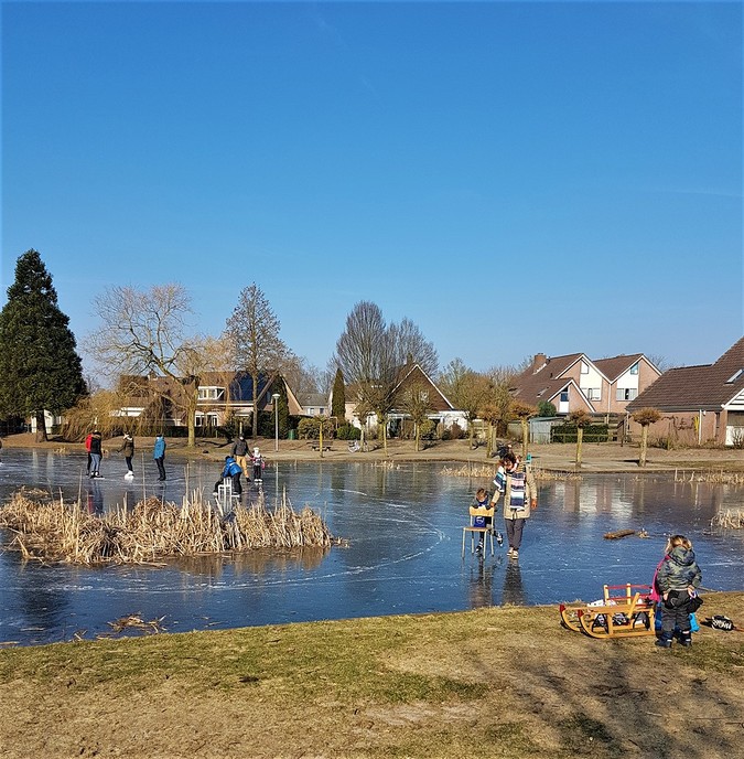 Je ziet ze nu overal schaatsen - Foto: Eigen geleverde foto