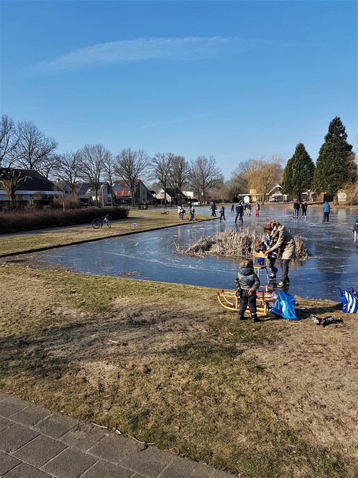 Je ziet ze nu overal schaatsen - Foto: Eigen geleverde foto