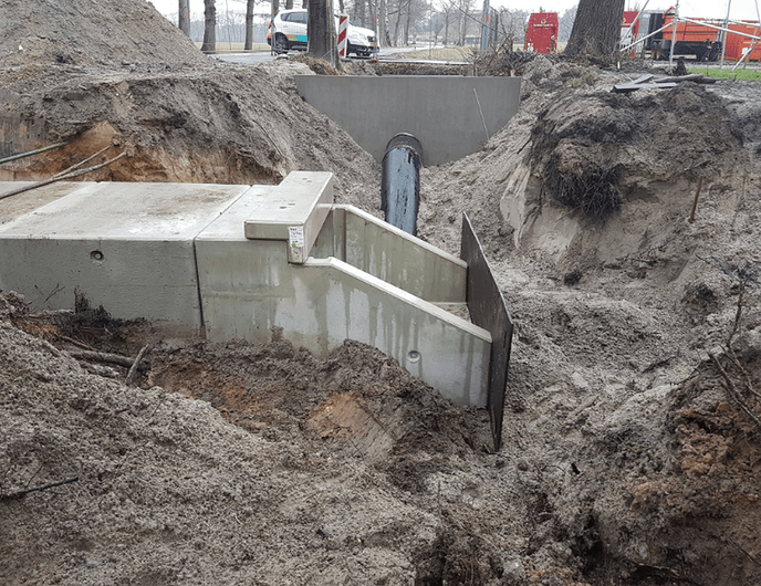 Strakke planning bij werk aan de Marswetering - Foto: Eigen geleverde foto