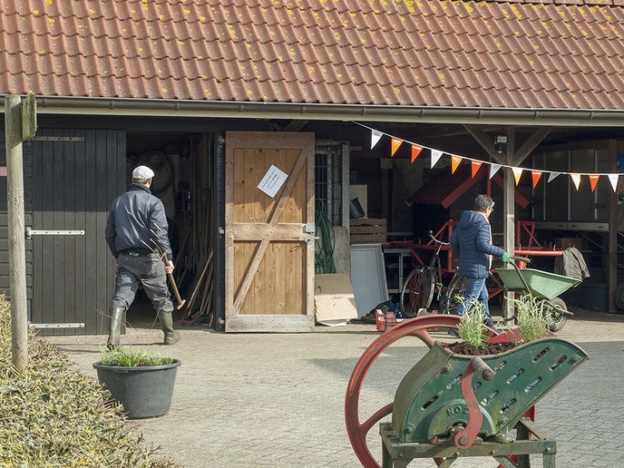 NL-Doet gestart bij Natuurboerderij Lindehoeve - Foto: Eigen geleverde foto